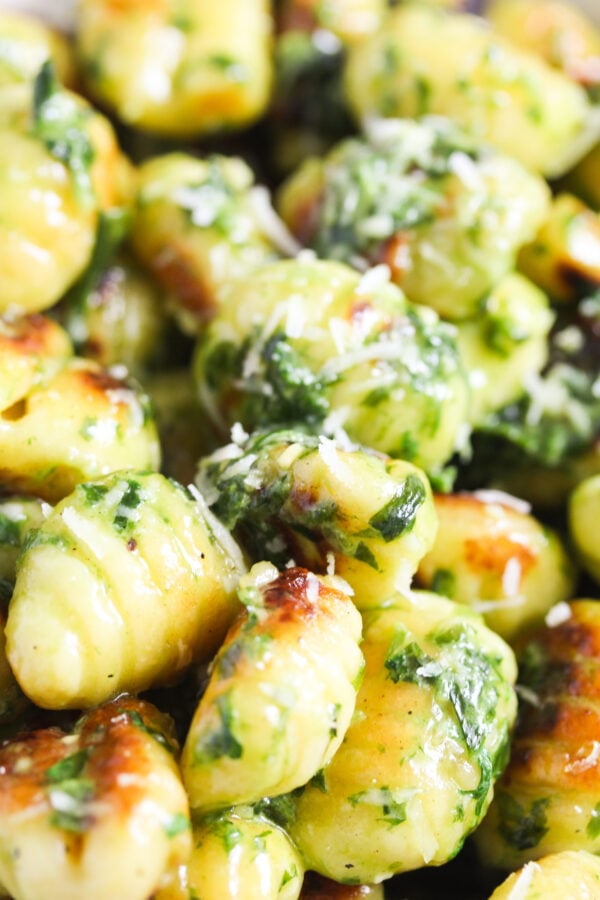 Creamy Pesto Gnocchi Recipe » The Fast Recipe Food Blog