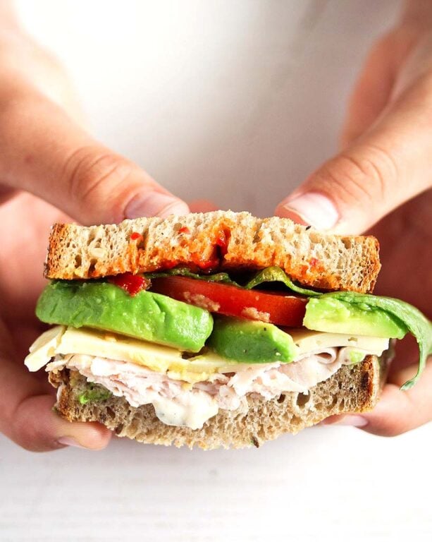 Turkey and Avocado Sandwich » The Fast Recipe Food Blog