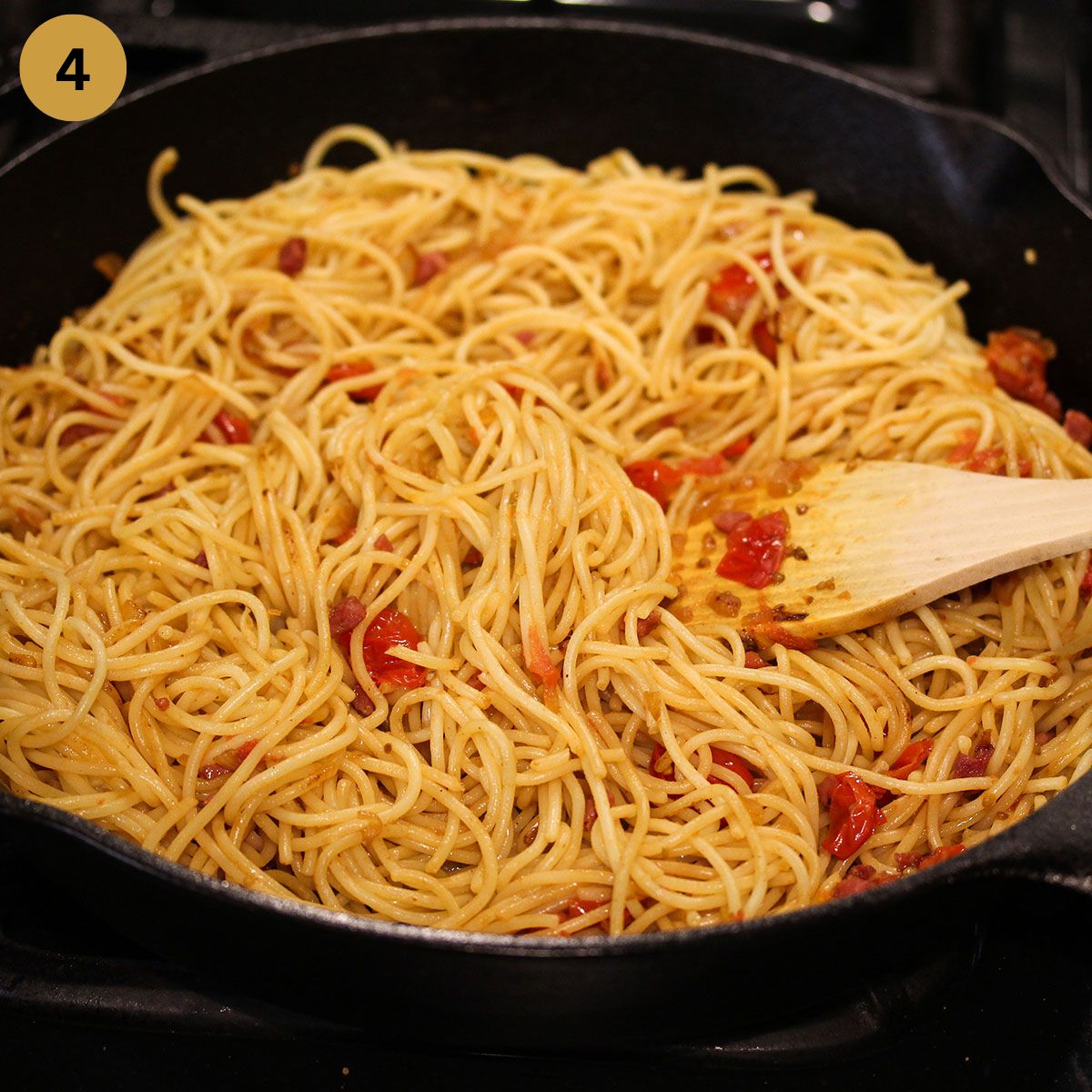 Quick Leftover Spaghetti Recipe » The Fast Recipe Food Blog