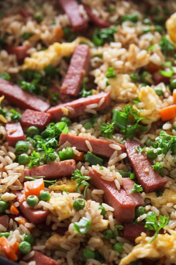 Fried Rice with Spam and Eggs » The Fast Recipe Food Blog