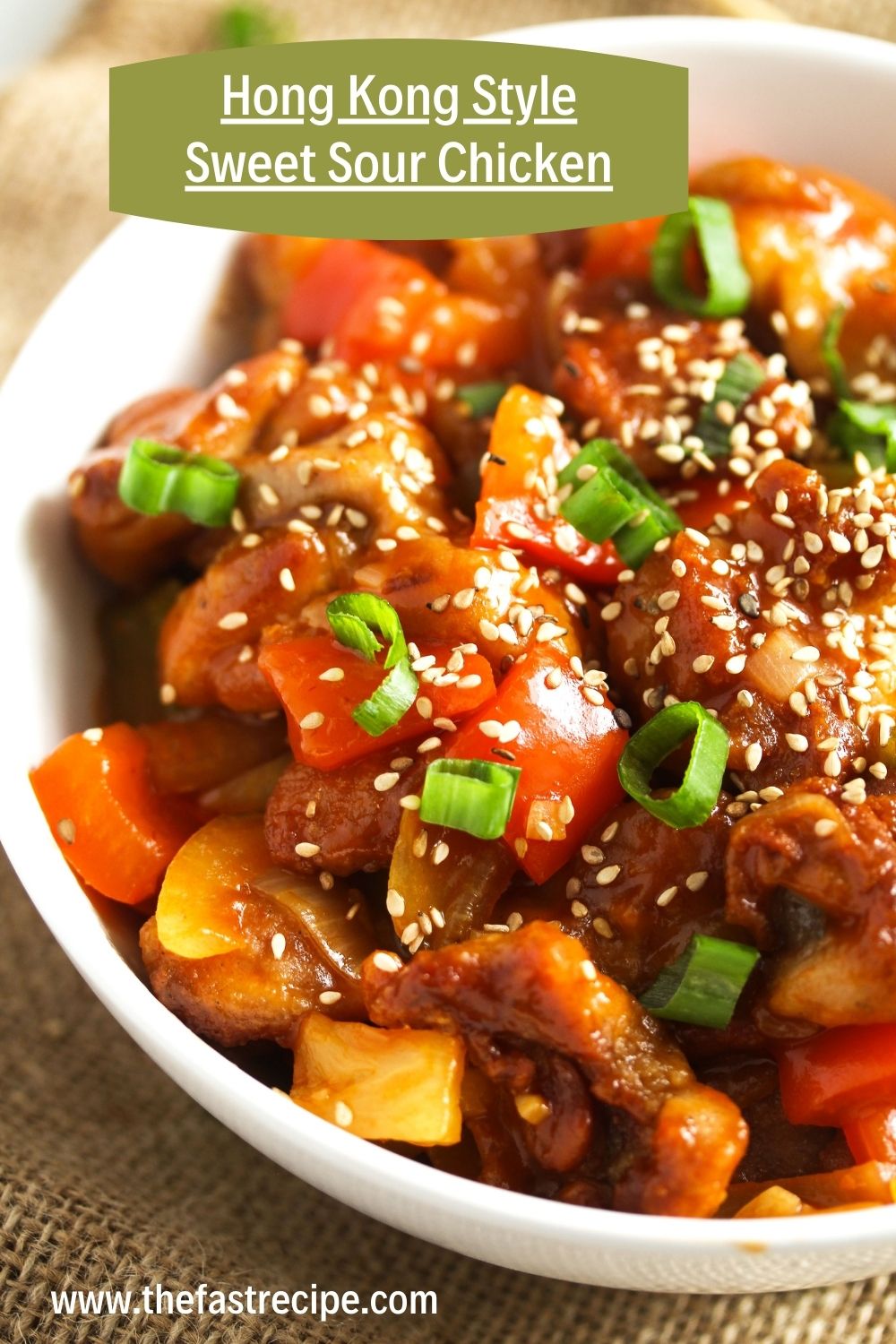 Hong Kong Style Sweet and Sour Chicken » The Fast Recipe Food Blog