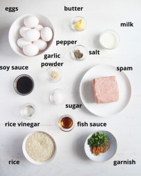 Easy Spam Eggs and Rice » The Fast Recipe Food Blog