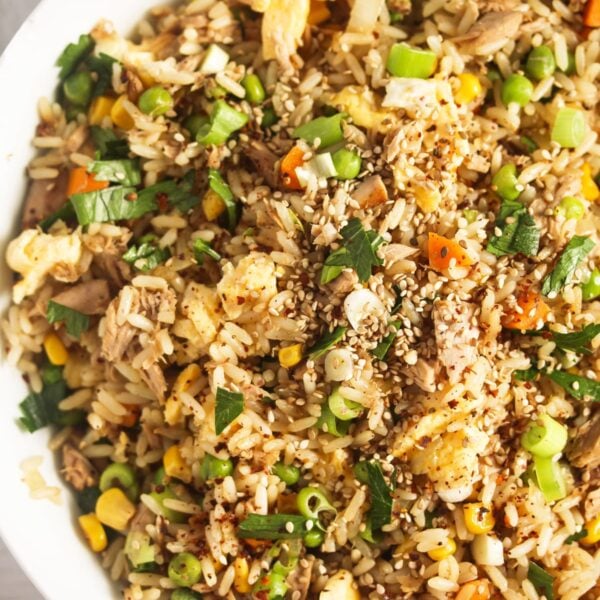 Simple Tuna Fried Rice » The Fast Recipe Food Blog
