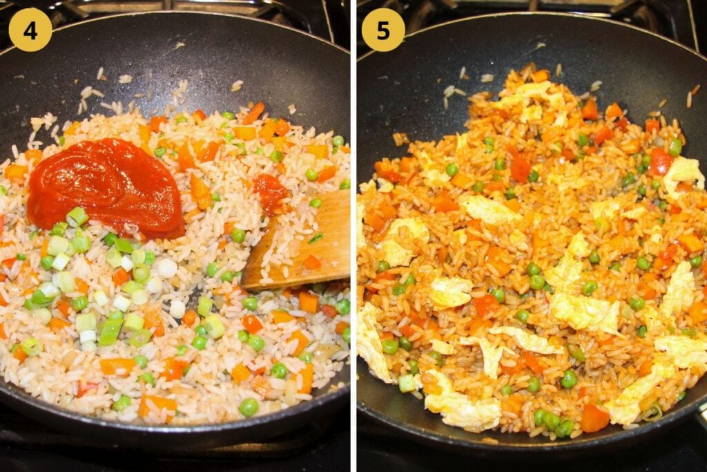 Quick Ketchup Fried Rice » The Fast Recipe Food Blog