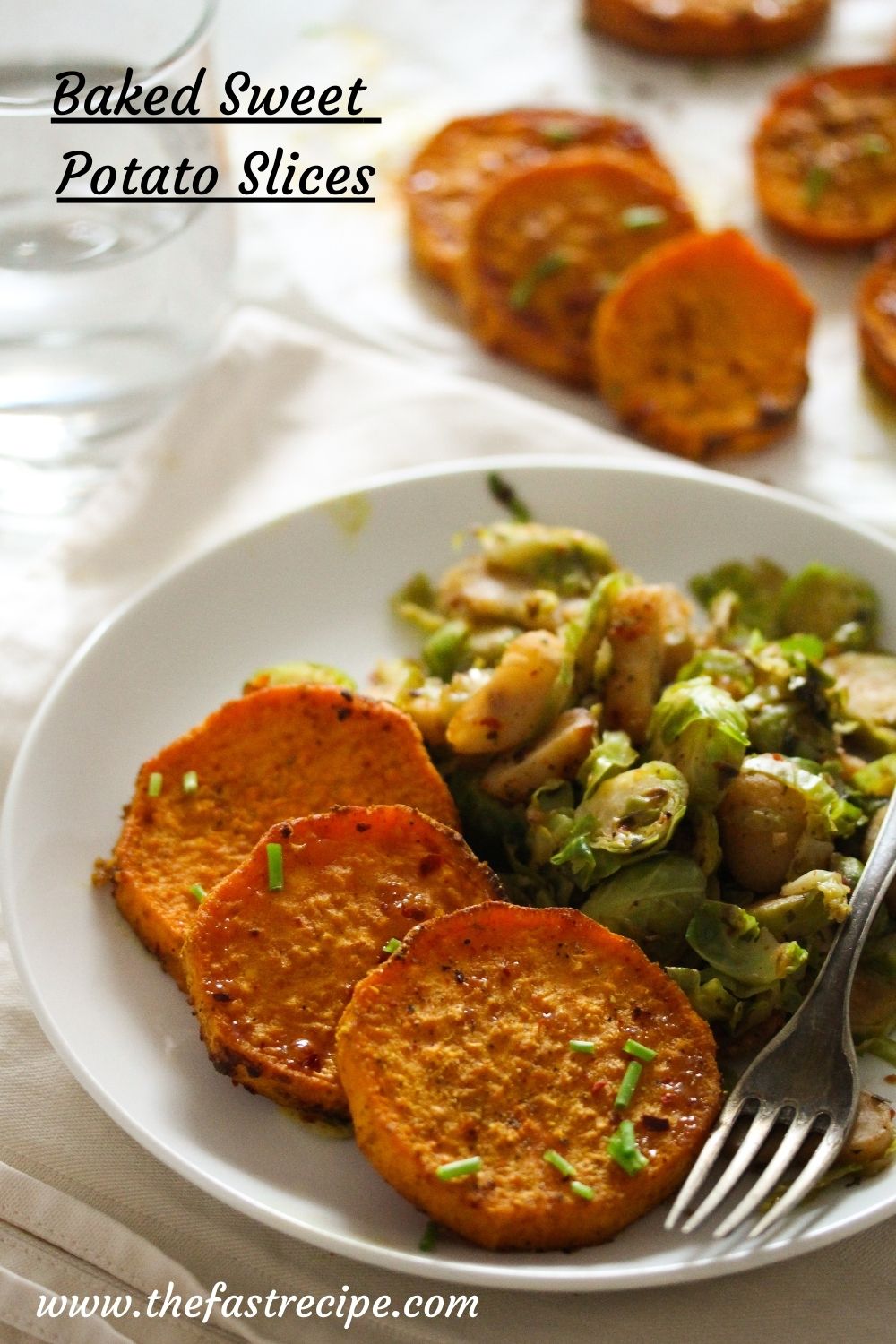 Baked Sweet Potato Slices (Sweet or Savory)