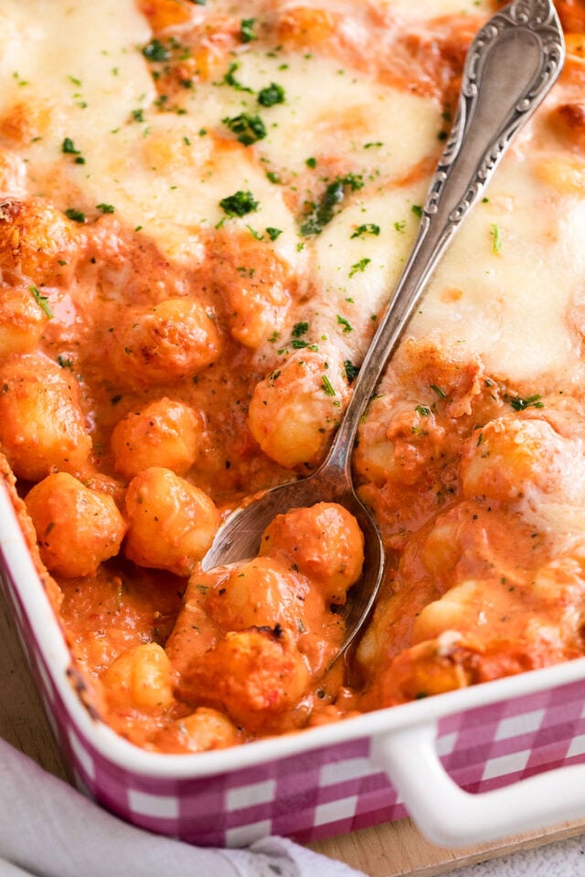 Creamy Gnocchi Bake Recipe » The Fast Recipe Food Blog