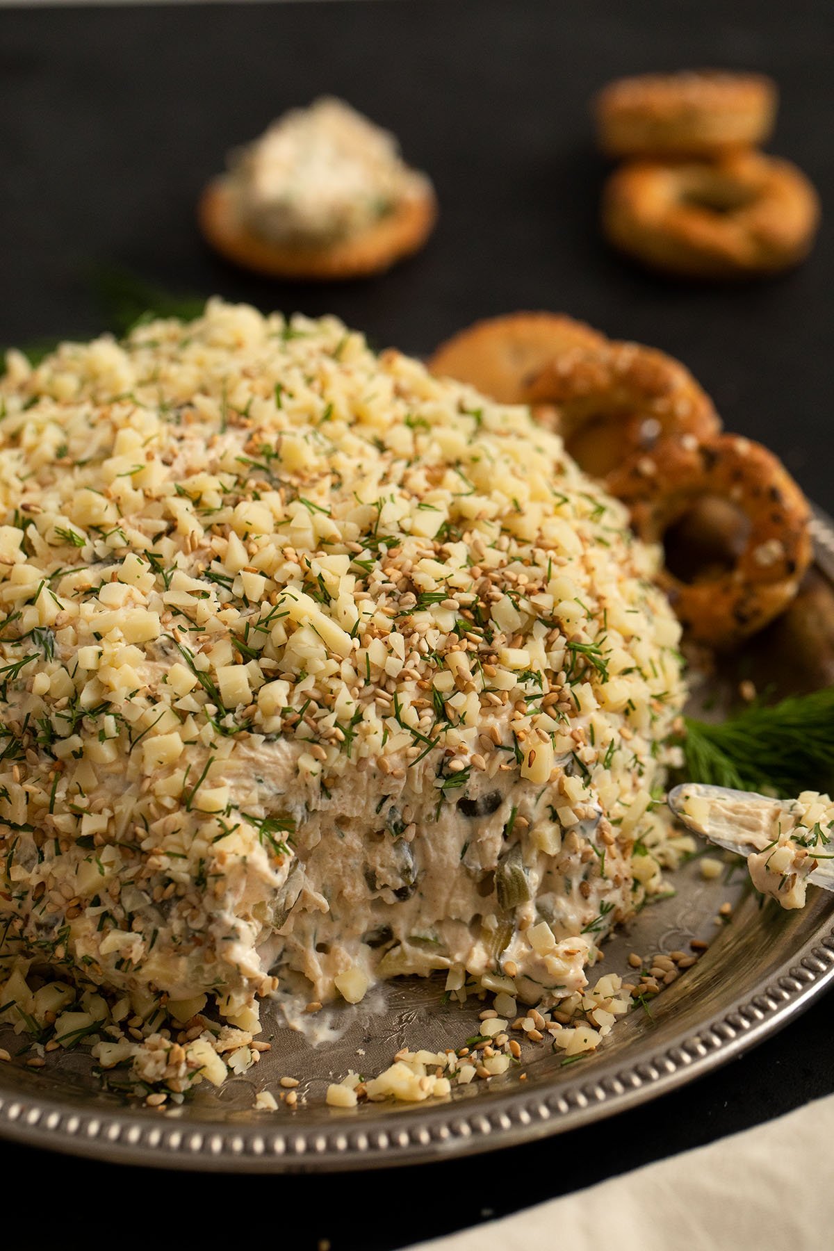 The Best Dill Pickle Cheese Ball » The Fast Recipe Food Blog