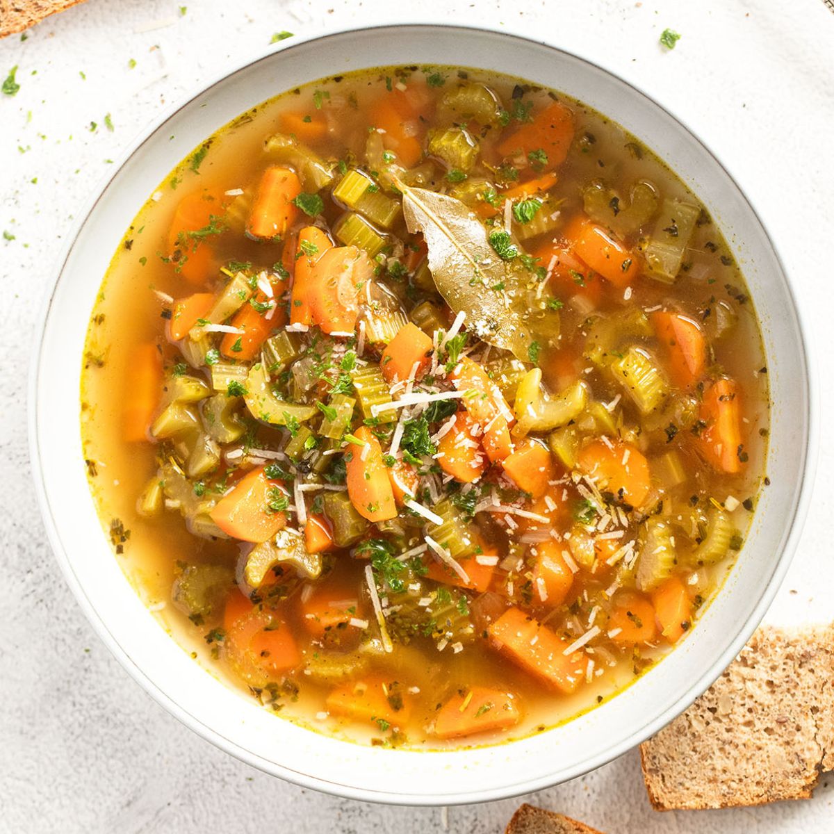 Simple Carrot and Celery Soup