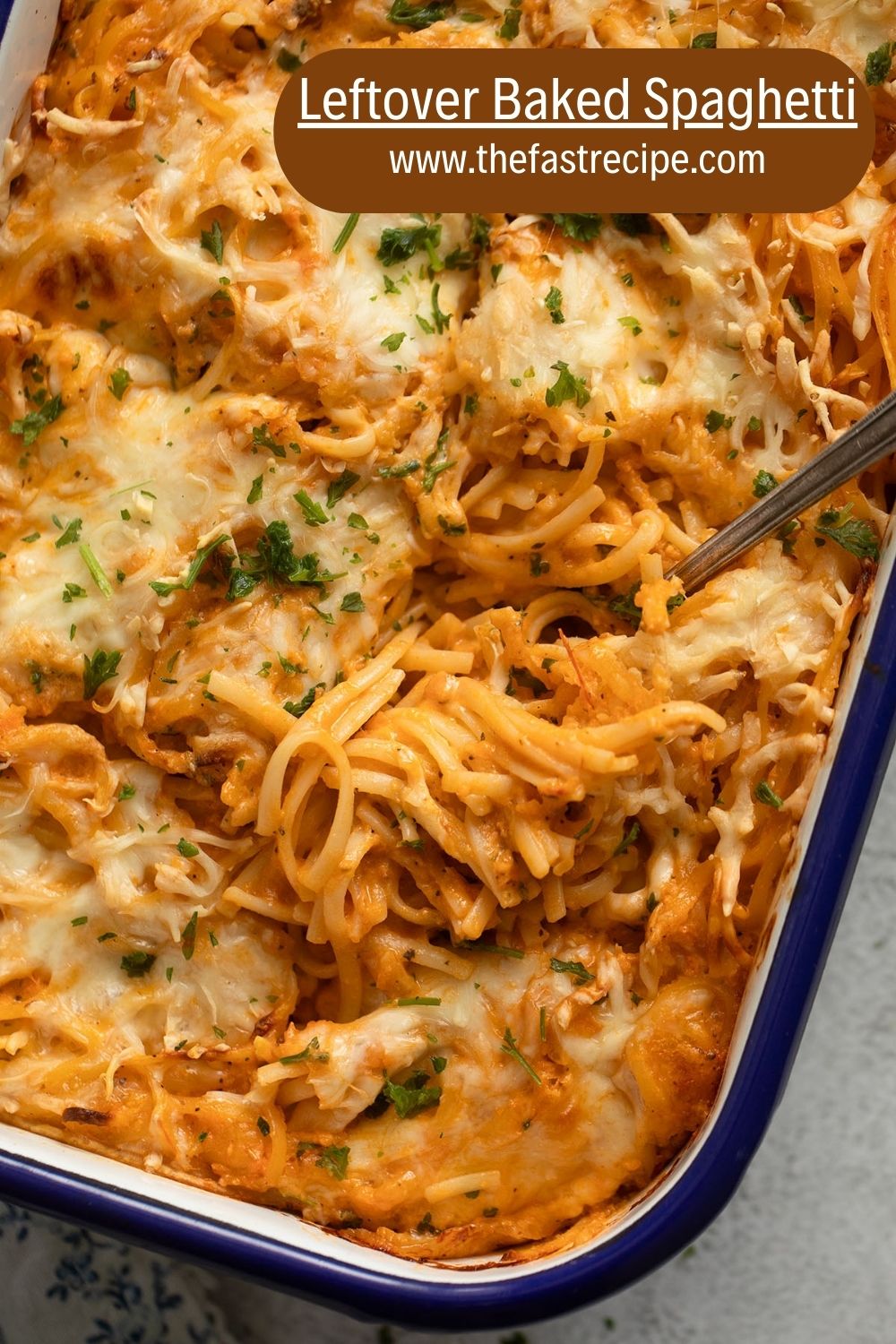 Leftover Pasta Bake (with Spaghetti) » The Fast Recipe Food Blog