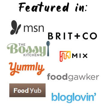 TheFastRecipe has been featured in many online publications like MSN, brit.co, Yummly, Mix, foodgawker, Bloglovin, Foodyub, etc