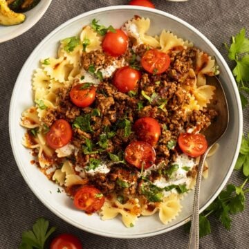 viral turkish pasta dish from tik tok.