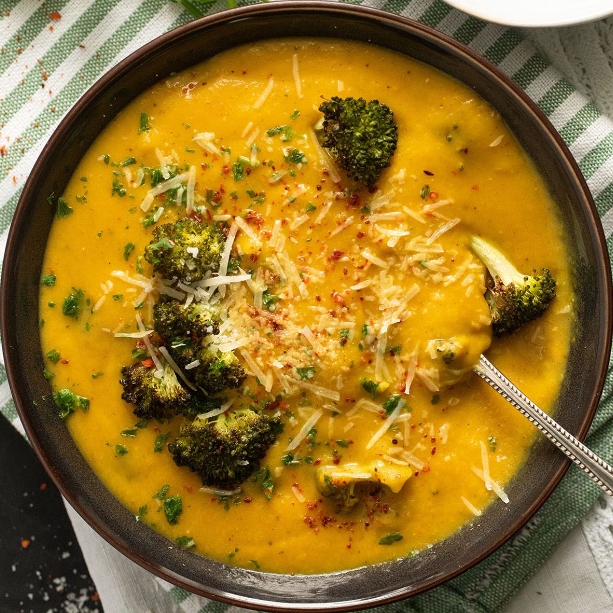 Broccoli and carrot deals soup