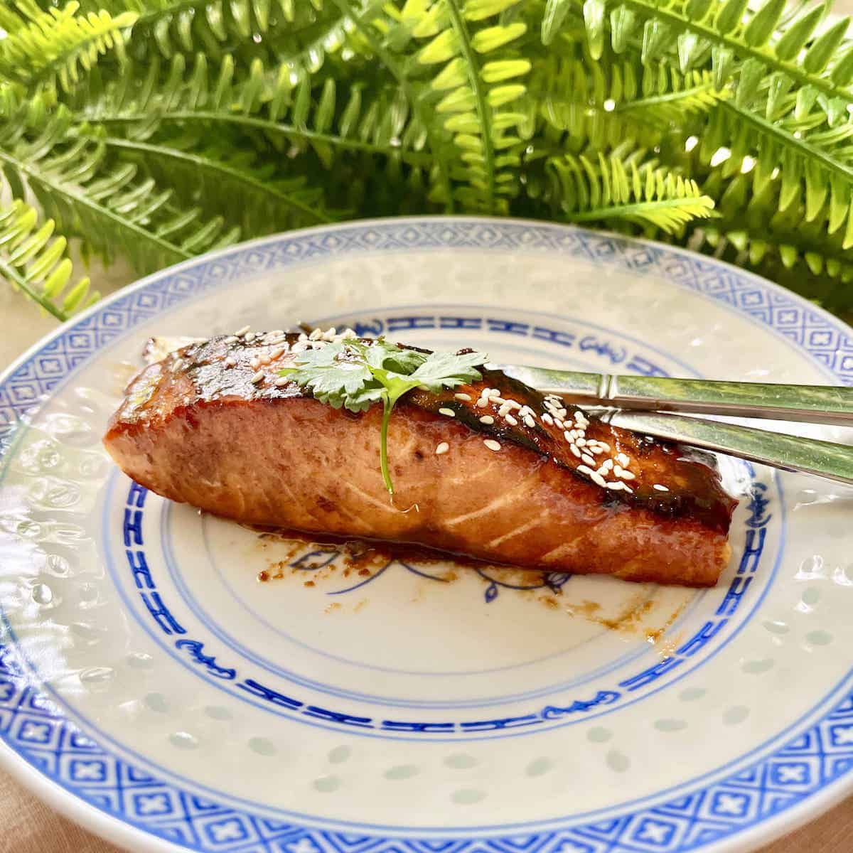 miso butter salmon to mix with creamy macaroni and cheese.