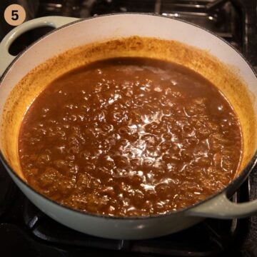 thickened sweet and sour sauce to serve with turkey.