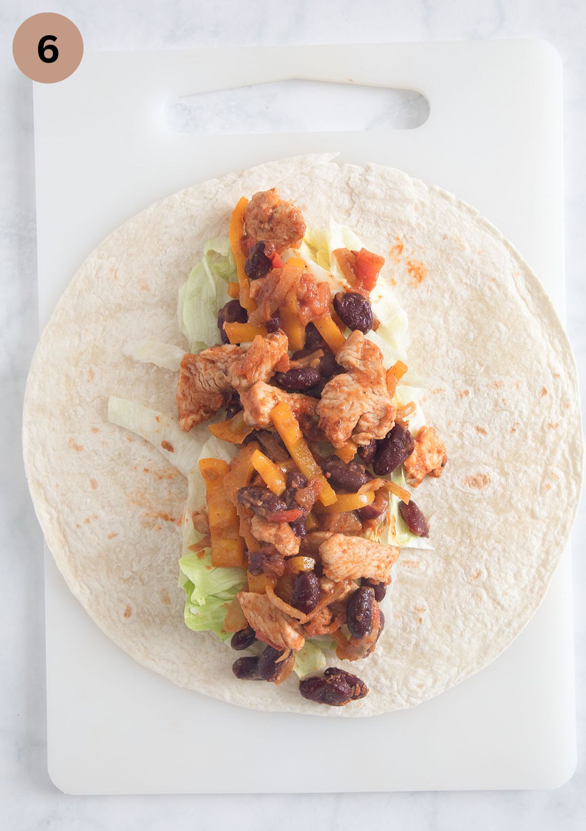 Quick Mexican Chicken Wraps » The Fast Recipe Food Blog